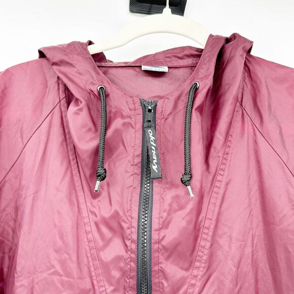Old Navy Mens Vintage 90s Y2K Packable‎ Anorak Hooded Windbreaker Jacket Size S - Picture 4 of 9